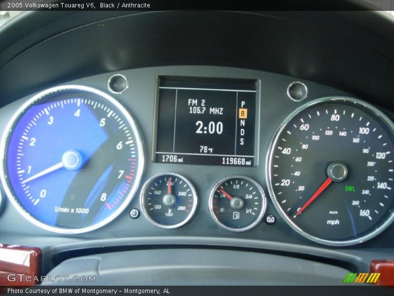 Black / Anthracite 2005 Volkswagen Touareg V6