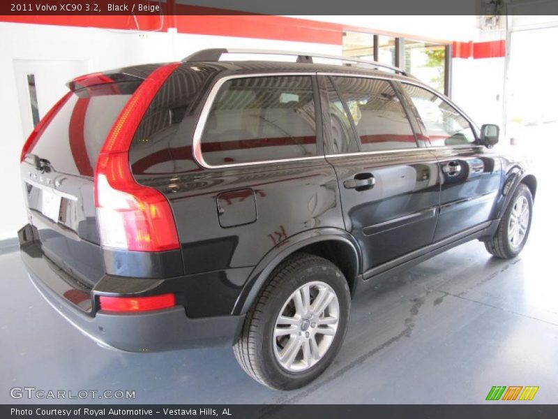 Black / Beige 2011 Volvo XC90 3.2