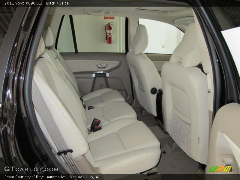 Black / Beige 2011 Volvo XC90 3.2