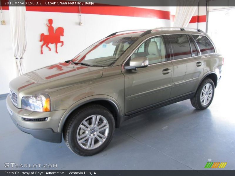 Caper Green Metallic / Beige 2011 Volvo XC90 3.2