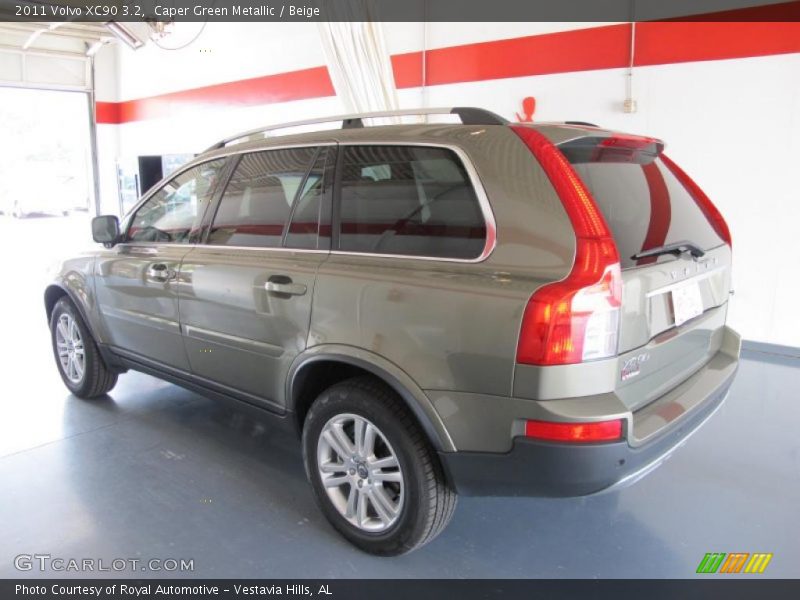 Caper Green Metallic / Beige 2011 Volvo XC90 3.2