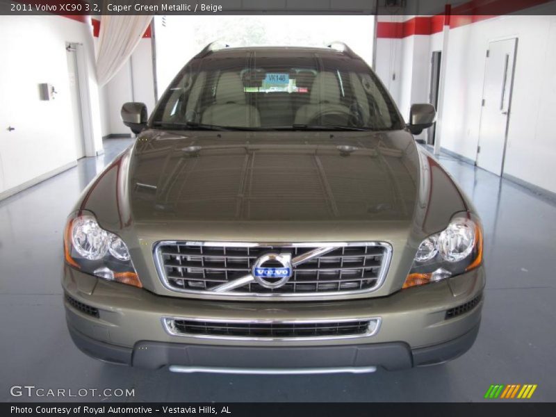 Caper Green Metallic / Beige 2011 Volvo XC90 3.2