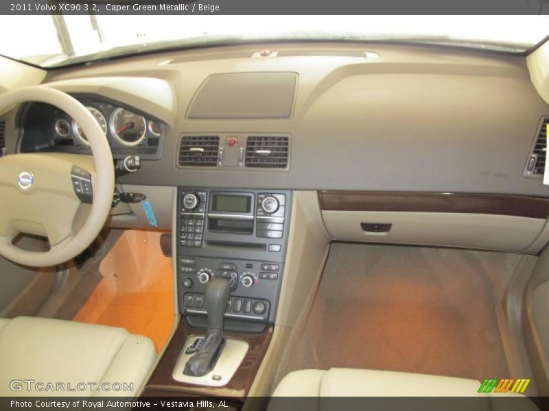 Caper Green Metallic / Beige 2011 Volvo XC90 3.2