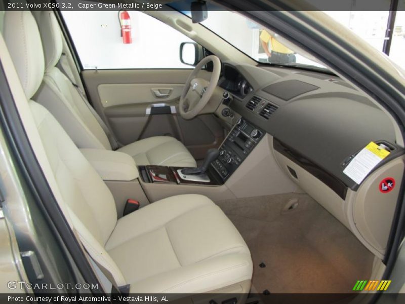 Caper Green Metallic / Beige 2011 Volvo XC90 3.2