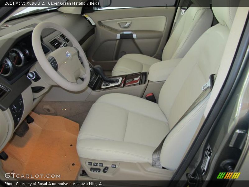 Caper Green Metallic / Beige 2011 Volvo XC90 3.2
