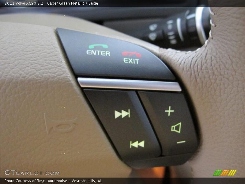 Caper Green Metallic / Beige 2011 Volvo XC90 3.2