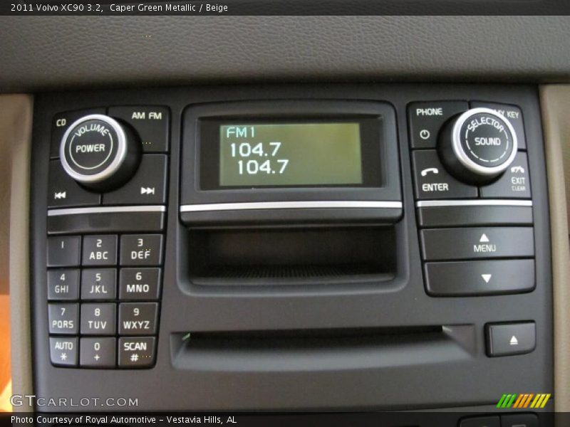Caper Green Metallic / Beige 2011 Volvo XC90 3.2