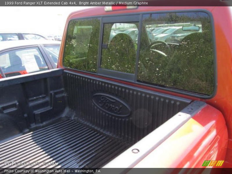 Bright Amber Metallic / Medium Graphite 1999 Ford Ranger XLT Extended Cab 4x4