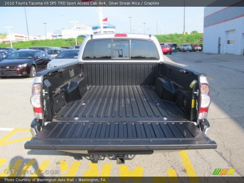 Silver Streak Mica / Graphite 2010 Toyota Tacoma V6 SR5 TRD Sport Access Cab 4x4
