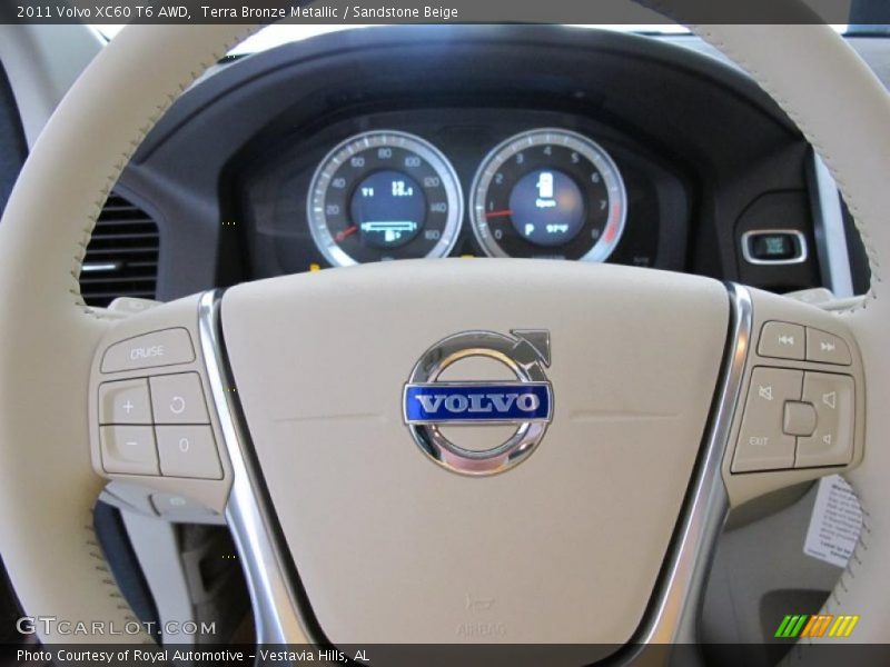  2011 XC60 T6 AWD Steering Wheel