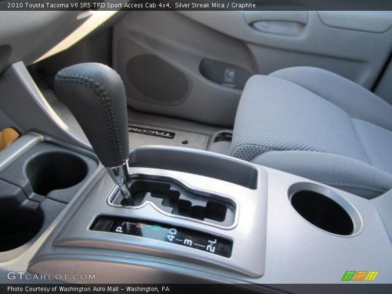 Silver Streak Mica / Graphite 2010 Toyota Tacoma V6 SR5 TRD Sport Access Cab 4x4