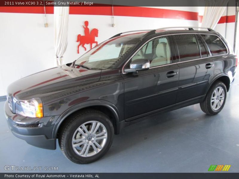 Saville Grey Metallic / Beige 2011 Volvo XC90 3.2