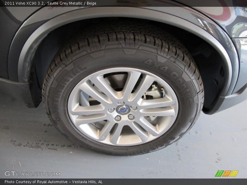 Saville Grey Metallic / Beige 2011 Volvo XC90 3.2