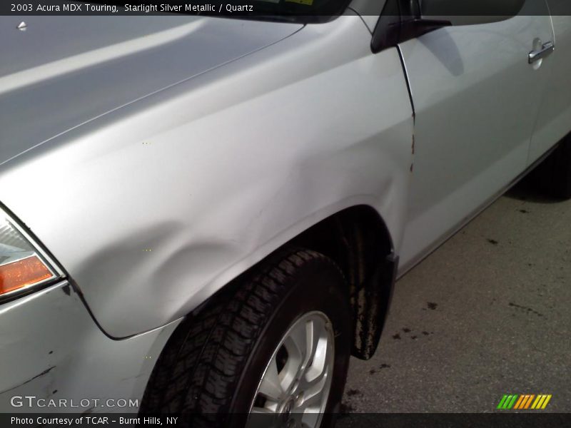 Starlight Silver Metallic / Quartz 2003 Acura MDX Touring