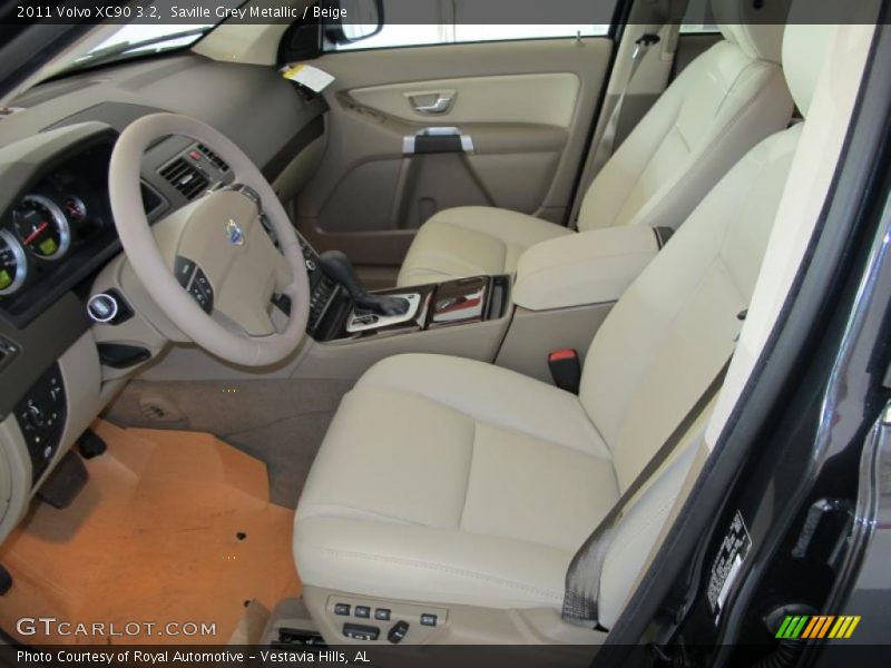 Saville Grey Metallic / Beige 2011 Volvo XC90 3.2