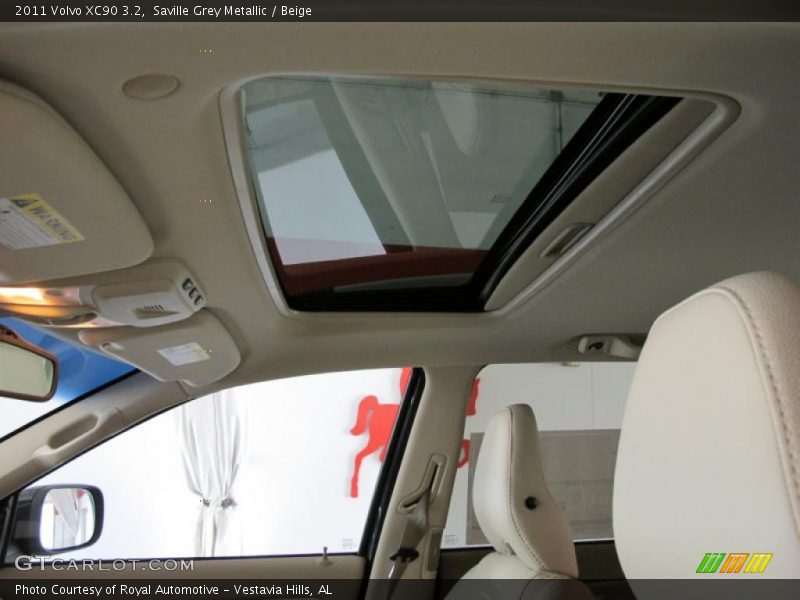 Saville Grey Metallic / Beige 2011 Volvo XC90 3.2