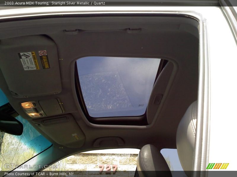 Starlight Silver Metallic / Quartz 2003 Acura MDX Touring