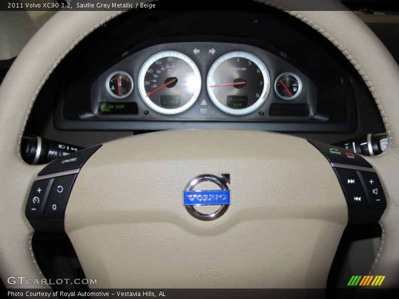 Saville Grey Metallic / Beige 2011 Volvo XC90 3.2
