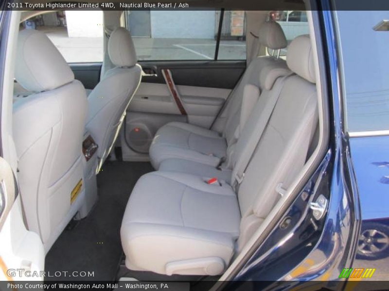 Nautical Blue Pearl / Ash 2011 Toyota Highlander Limited 4WD