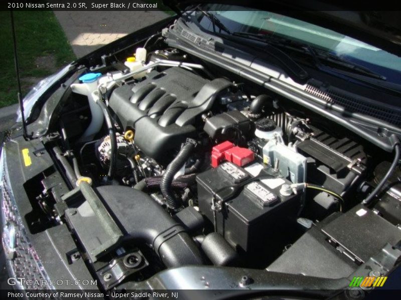 Super Black / Charcoal 2010 Nissan Sentra 2.0 SR