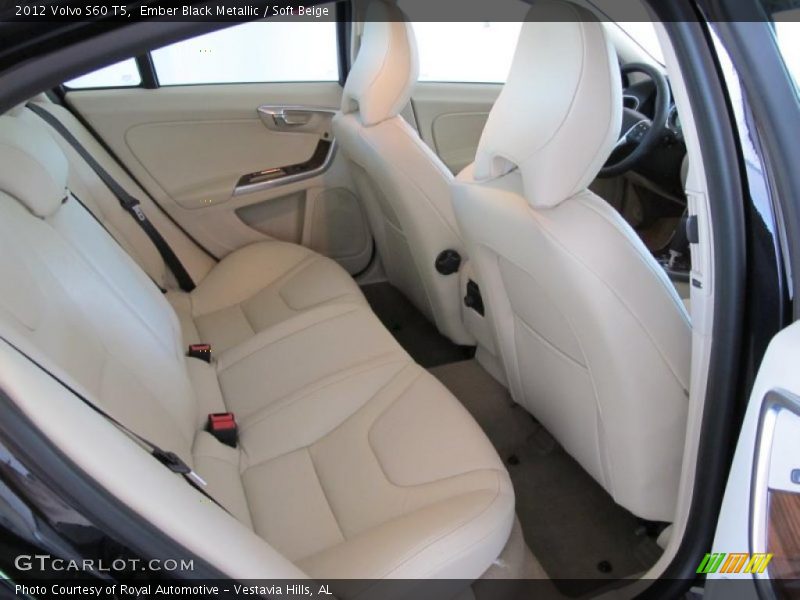 Ember Black Metallic / Soft Beige 2012 Volvo S60 T5