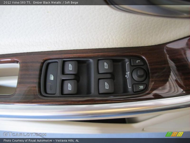 Ember Black Metallic / Soft Beige 2012 Volvo S60 T5