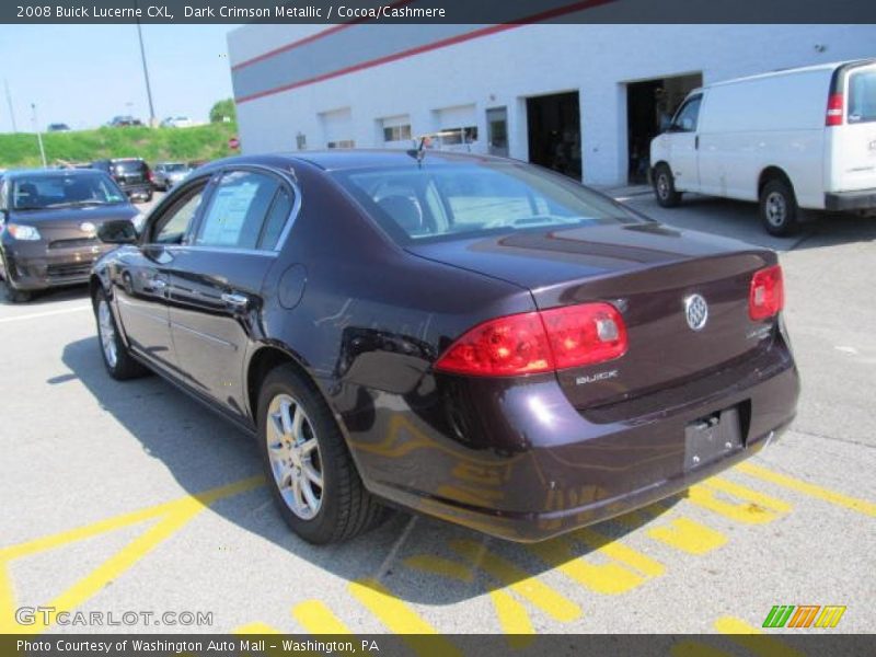 Dark Crimson Metallic / Cocoa/Cashmere 2008 Buick Lucerne CXL