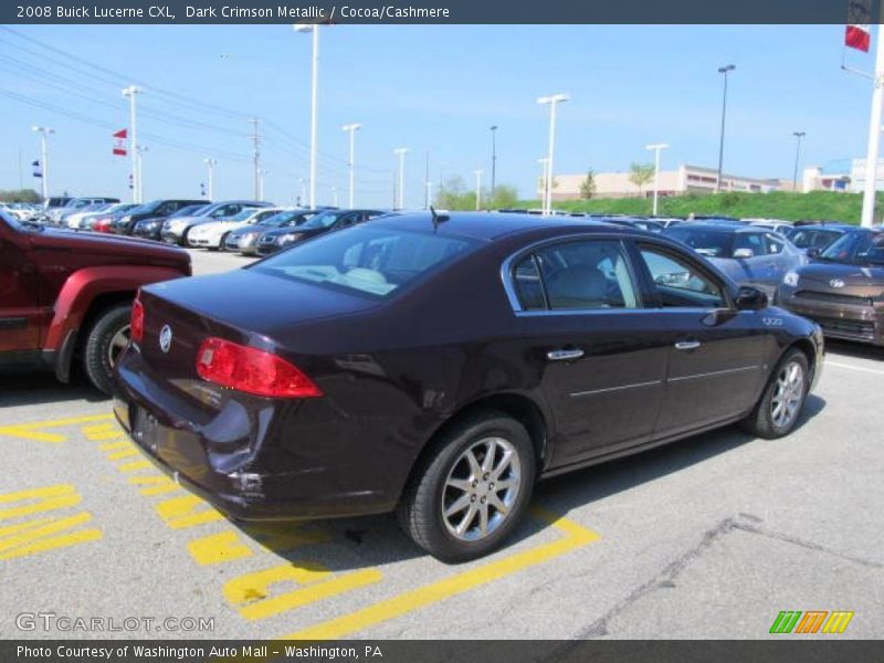 Dark Crimson Metallic / Cocoa/Cashmere 2008 Buick Lucerne CXL