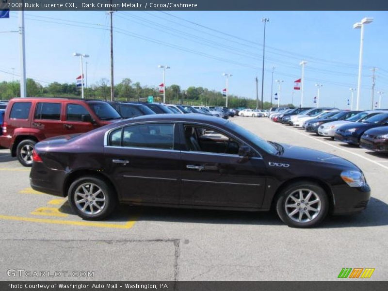 Dark Crimson Metallic / Cocoa/Cashmere 2008 Buick Lucerne CXL