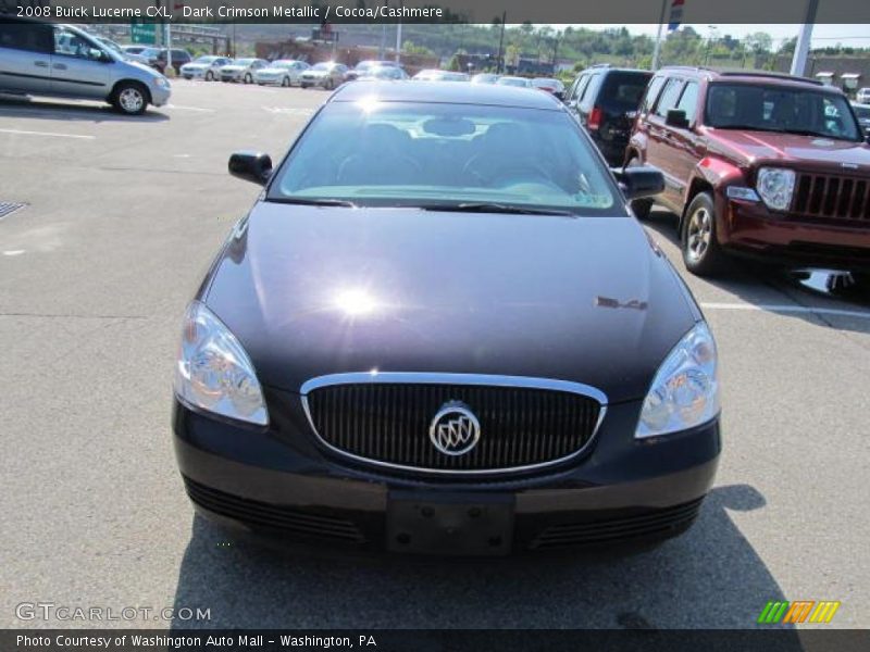 Dark Crimson Metallic / Cocoa/Cashmere 2008 Buick Lucerne CXL