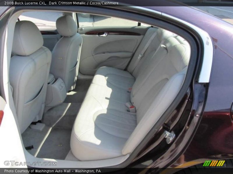 Dark Crimson Metallic / Cocoa/Cashmere 2008 Buick Lucerne CXL
