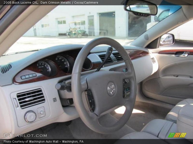 Dark Crimson Metallic / Cocoa/Cashmere 2008 Buick Lucerne CXL