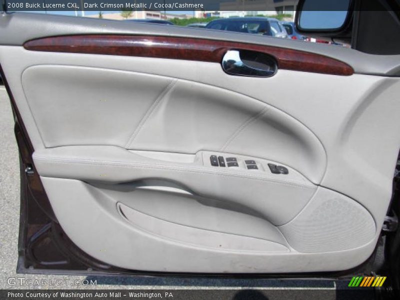 Dark Crimson Metallic / Cocoa/Cashmere 2008 Buick Lucerne CXL