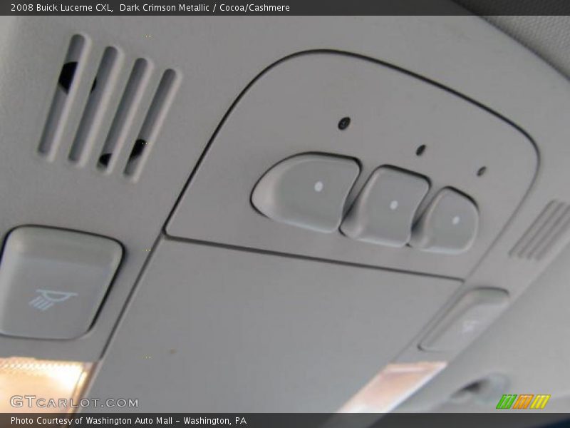 Dark Crimson Metallic / Cocoa/Cashmere 2008 Buick Lucerne CXL