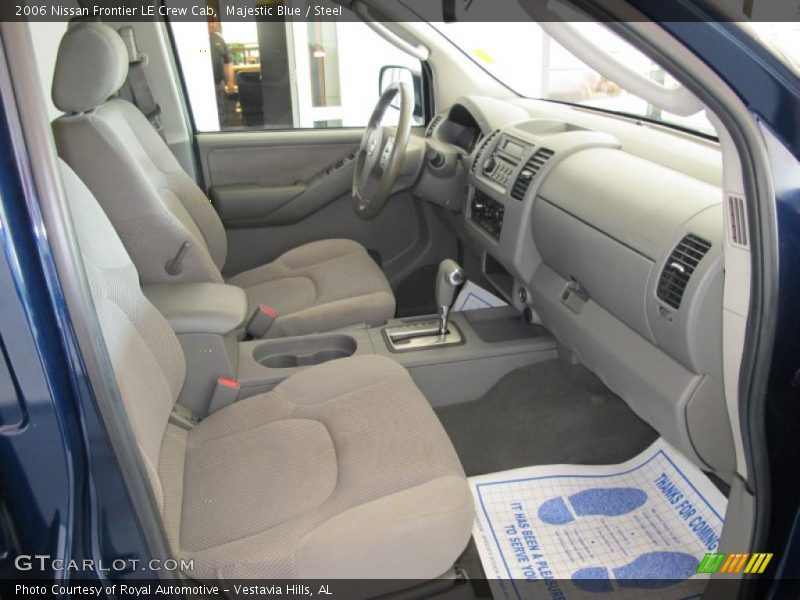 Majestic Blue / Steel 2006 Nissan Frontier LE Crew Cab
