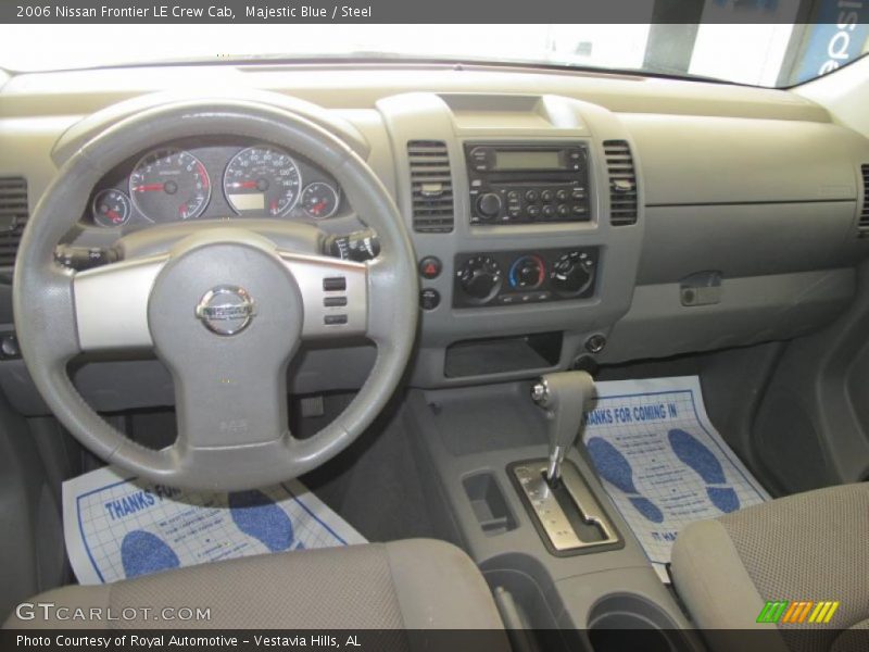 Majestic Blue / Steel 2006 Nissan Frontier LE Crew Cab