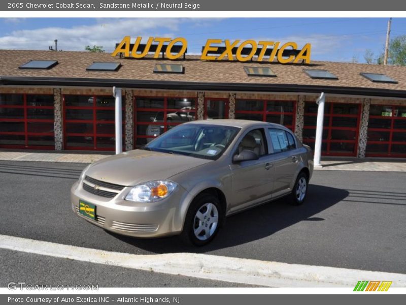 Sandstone Metallic / Neutral Beige 2005 Chevrolet Cobalt Sedan