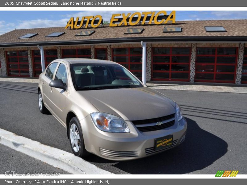 Sandstone Metallic / Neutral Beige 2005 Chevrolet Cobalt Sedan