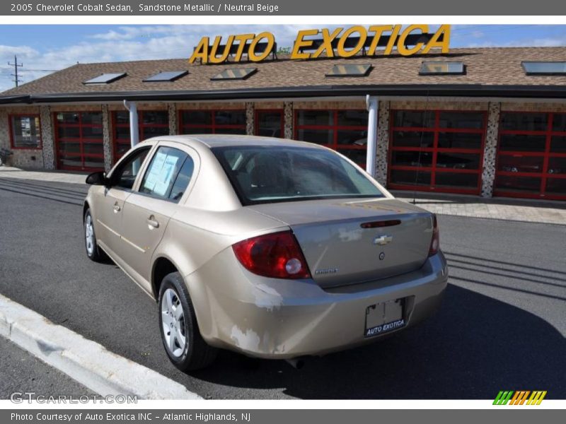 Sandstone Metallic / Neutral Beige 2005 Chevrolet Cobalt Sedan