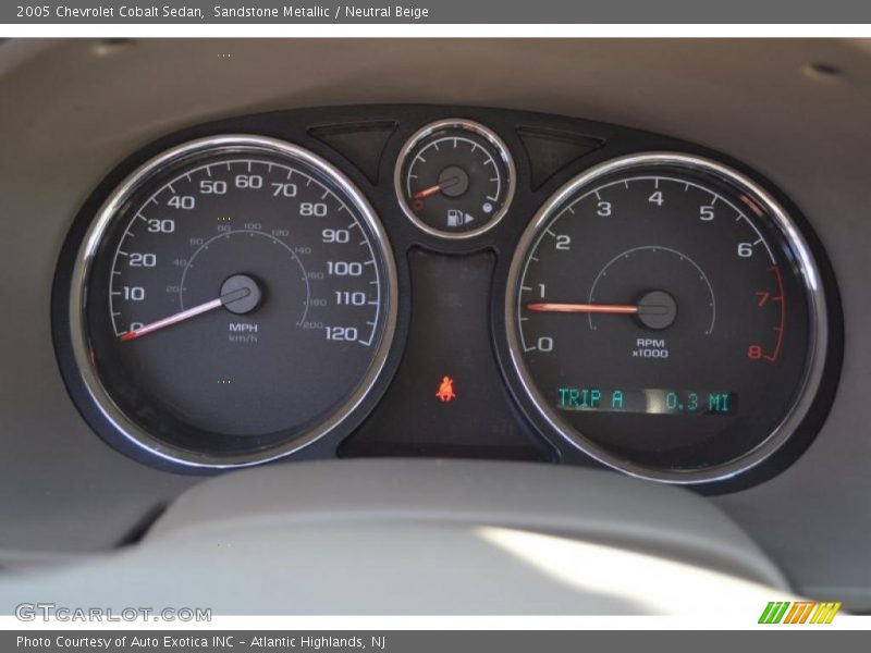 Sandstone Metallic / Neutral Beige 2005 Chevrolet Cobalt Sedan