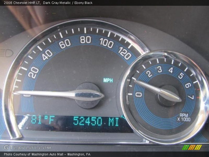 Dark Gray Metallic / Ebony Black 2008 Chevrolet HHR LT