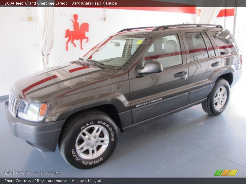 Dark Khaki Pearl / Taupe 2004 Jeep Grand Cherokee Laredo