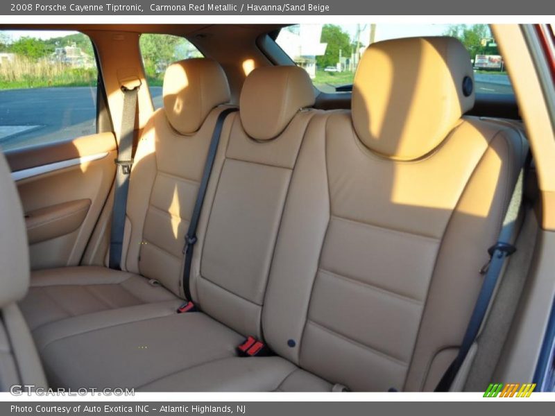 Carmona Red Metallic / Havanna/Sand Beige 2008 Porsche Cayenne Tiptronic