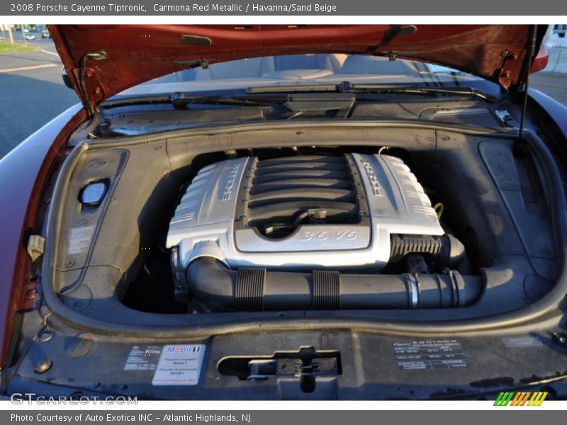 Carmona Red Metallic / Havanna/Sand Beige 2008 Porsche Cayenne Tiptronic