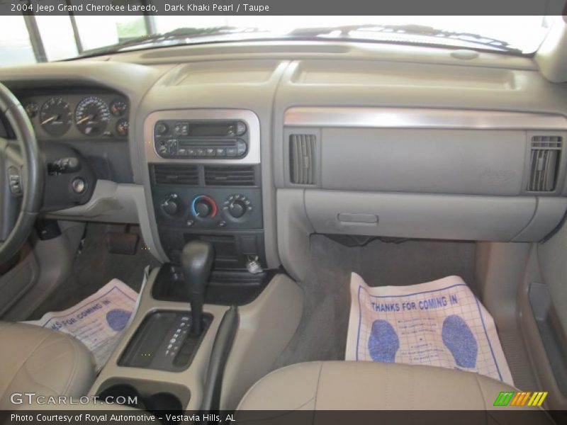 Dark Khaki Pearl / Taupe 2004 Jeep Grand Cherokee Laredo