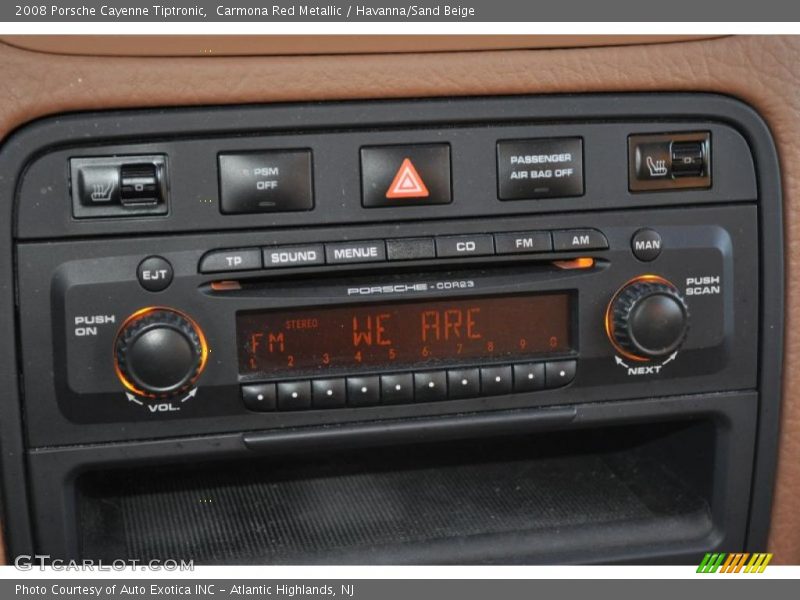 Carmona Red Metallic / Havanna/Sand Beige 2008 Porsche Cayenne Tiptronic