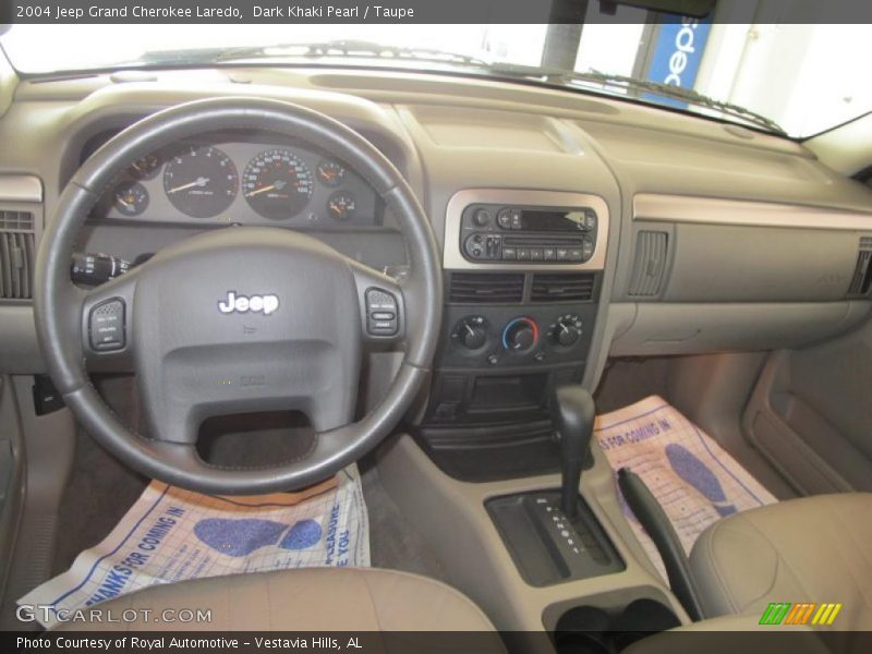 Dark Khaki Pearl / Taupe 2004 Jeep Grand Cherokee Laredo