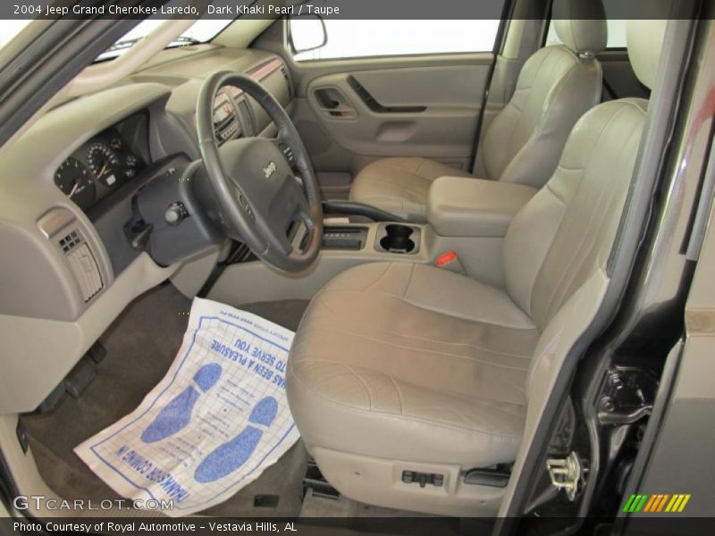 Dark Khaki Pearl / Taupe 2004 Jeep Grand Cherokee Laredo