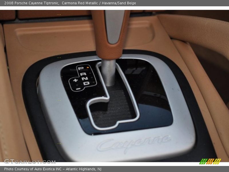 Carmona Red Metallic / Havanna/Sand Beige 2008 Porsche Cayenne Tiptronic
