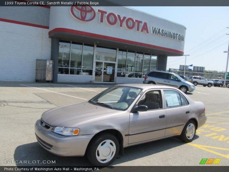 Sandrift Metallic / Pebble Beige 1999 Toyota Corolla CE